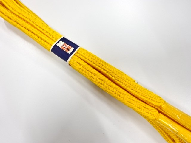 未使用品　正絹　ゆるぎ組帯締め